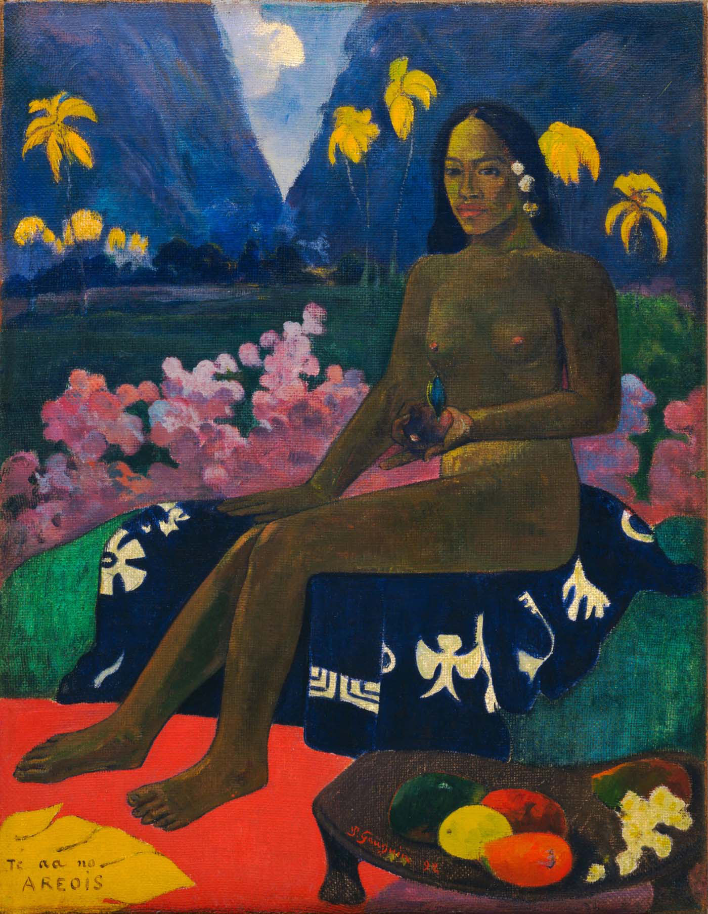 The Seed of the Areoi by Gauguin Paul large